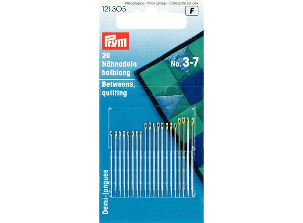Synåler/quiltenåler No.3-7